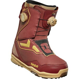 (���) �T�[�e�B�[�c�[ TM-2 �_�u�� �{�A ������ �X�m�[�{�[�h �u�[�c - - ���C�h ThirtyTwo TM-2 Double Boa Merrill Snowboard Boot - 2026 - Wide Brown