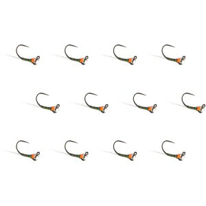 (���) �A���v�J ���C�g �u���C�g �p�[�f�B�S�� 12-�p�b�N Umpqua Lite Brite Perdigon 12-Pack Black