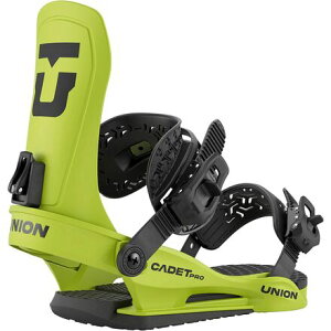 (���) ���j�I�� �L�b�Y �J�f�b�g �v�� �X�m�[�{�[�h �o�C���f�B���O - - �L�b�Y Union kids Cadet Pro Snowboard Binding - 2026 - Kids' Cyber Lime