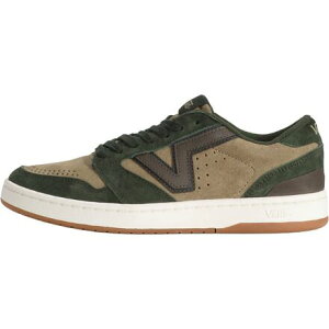 (���) �o���Y ���[�����h 2.0 �V���[�Y Vans Lowland 2.0 Shoe Pig Suede Green/Multi