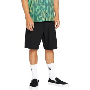 (���) �{���R�� �����Y �t���b�L�� �N���X �V�����b�h 20 �V���[�g - �����Y Volcom men Frickin Cross Shred 20 Short - Men's Black