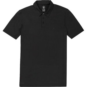 (���) �{���R�� �����Y �n�U�[�h �v�� �|�� �V���c - �����Y Volcom men Hazard Pro Polo Shirt - Men's Black