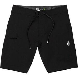 (���) �{���R�� �����Y ���[�h�E �\���b�h ���b�h 20 �{�[�h �V���[�g - �����Y Volcom men Lido Solid Mod 20 Board Short - Men's Black
