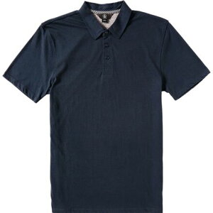 (���) �{���R�� �����Y ���E�U�[ �|�� �V���c - �����Y Volcom men Wowzer Polo Shirt - Men's Navy