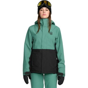 (���) �{���R�� ���f�B�[�X �{���g �C���T���[�e�b�h �W���P�b�g - �E�B�����Y Volcom women Bolt Insulated Jacket - Women's Spruce Green