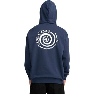(���) �{���R�� �����Y �G�b�Z���V���� �u�[�f�B - �����Y Volcom men Essential Hoodie - Men's Deep Blue