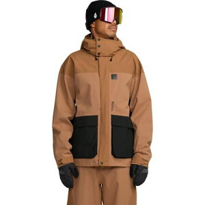(���) �{���R�� �����Y �N���[�u�����h �W���P�b�g - �����Y Volcom men Kleveland Jacket - Men's Terra Brown