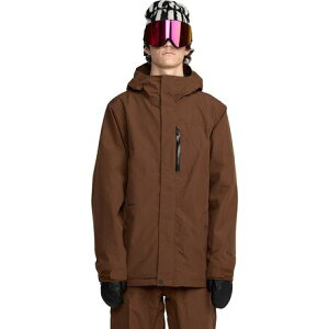 (���) �{���R�� �����Y �G�� �S�A-�e�b�N�X �W���P�b�g - �����Y Volcom men L GORE-TEX Jacket - Men's Brown