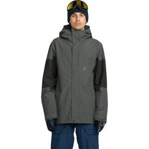(���) �{���R�� �����Y �C���T���[�e�b�h �W���P�b�g - �����Y Volcom men Primry Insulated Jacket - Men's Dark Grey