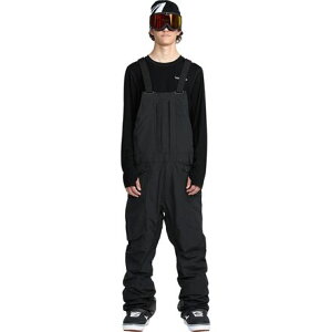 (���) �{���R�� �����Y ���C�� �S�A-�e�b�N�X �r�u �I�[�o�[�I�[�� - �����Y Volcom men Rain GORE-TEX Bib Overall - Men's Black