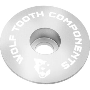 (���) �E���t�g�D�[�X�R���|�[�l���c �E���g�����C�g �X�e�� �L���b�v Wolf Tooth Components Ultralight Stem Cap Raw Silver