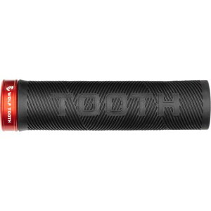 (���) �E���t�g�D�[�X�R���|�[�l���c �E���t �g�D�[�X �G�R�[ ���b�N-�I�� �O���b�v Wolf Tooth Components Wolf Tooth Echo Lock-On Grip Black Grip/Red Collar