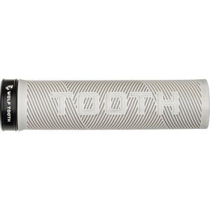 (���) �E���t�g�D�[�X�R���|�[�l���c �E���t �g�D�[�X ���b�N-�I�� �G�R�[ �O���b�v Wolf Tooth Components Wolf Tooth Lock-On Echo Grip Gray Grip/Black Collar