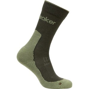 (���) �A�C�X�u���C�J�[ �����Y �����m �n�C�N+ ���C�g �N���[ �\�b�N - �����Y Icebreaker men Merino Hike+ Light Crew Sock - Men's Dk Loden/Lichen