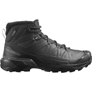 (���) �T������ �����Y X �E���g�� �E�H�[�^�[�v���[�t �u�[�c - �����Y Salomon men X Ultra Snowpilot Waterproof Boot - Men's Black/Phantom/Castlerock