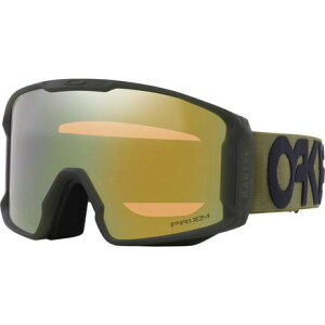 (���) �I�[�N���[ ���C�� �}�C�i�[ �G�� �v���Y�� �S�[�O���Y Oakley Line Miner L Prizm Goggles Matte B1B Dark Brush