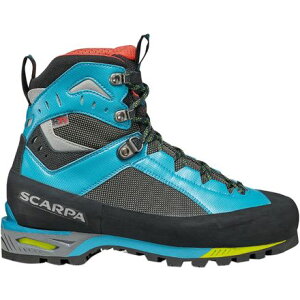 (���) �X�J���p ���f�B�[�X �V������ �}�E���e�j�A�����O �u�[�c - �E�B�����Y Scarpa women Charmoz Mountaineering Boot - Women's Shark/Maldive