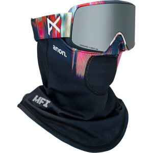 (���) �A�m�� �S�[�O���Y Anon M6S Goggles Glitch Lines_Perceive Sunny Onyx