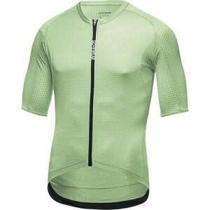 (���) �S�A�E�F�A �����Y �X�s���V�t�g �u���[�Y �W���[�W - �����Y GOREWEAR men SPINSHIFT Breathe Jersey - Men's Spring Green