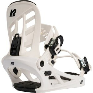 (���) �P�[�c�[ �L�b�Y ���[+h �X�m�[�{�[�h �o�C���f�B���O - - �L�b�Y K2 kids You+h Snowboard Binding - 2026 - Kids' White