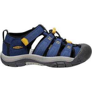(���) �L�[�� �L�b�Y �j���[�|�[�g �G�C�`�c�[ �T���_�� - �L�b�Y KEEN kids Newport H2 Sandal - Kids' Naval Academy_Keen Yellow