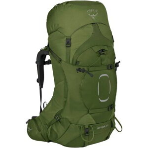 (���) �I�X�v���[�p�b�N �G�[�e�� 65L �G�N�X�e���f�b�g �t�B�b�g �p�b�N Osprey Packs Aether 65L Extended Fit Pack Garlic Mustard Green