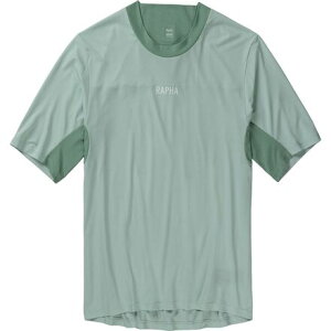(���) ���t�@ �����Y �g���C�� �e�N�j�J�� T-�V���c - �����Y Rapha men Trail Technical T-Shirt - Men's Egg Shell_Pale Green
