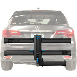 (���) ���b�L�[�}�E���c �A�t�^�[�p�[�e�B�[ 2-�o�C�N �q�b�` ���b�N RockyMounts AfterParty 2-Bike Hitch Rack Black