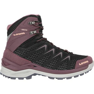 (���) ���[�o�[ ���f�B�[�X �C�m�b�N�X Gtx �~�b�h �n�C�L���O �u�[�c - �E�B�����Y Lowa women Innox GTX Mid Hiking Boot - Women's Black_Brown Rose