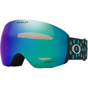 (���) �I�[�N���[ �t���C�g �f�b�N �G�� �v���Y�� �S�[�O���Y Oakley Flight Deck L Prizm Goggles Black Stars_Prizm Argon