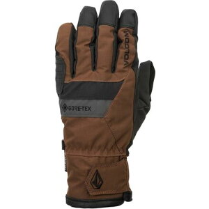 (���) �{���R�� �����Y CP2 �S�A-�e�b�N�X �O���[�u - �����Y Volcom men CP2 GORE-TEX Glove - Men's Brown