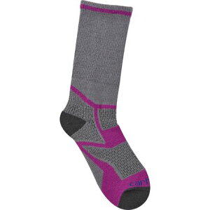 (���) �V���Z�e�B�b�N-�����m �E�[�� �u�����h �N���[ �\�b�N- �L�b�Y Carhartt Gloves Synthetic-Merino Wool Blend Crew Sock- Kids' Purple
