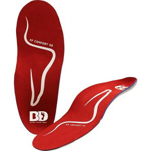 (���) FF �R���t�H�[�g S9 �C���\�[���Y BootDoc FF Comfort S9 Insoles Red
