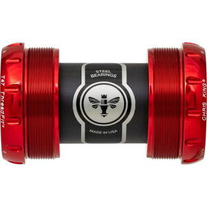 (���) �N���X�L���O �X���b�h�t�B�b�g T47-30x �{�g�� �u���P�b�g Chris King ThreadFit T47-30x Bottom Bracket Red