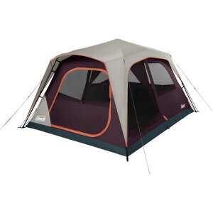 (���) �R�[���}�� �X�J�C���b�W �C���X�^���g �e���g: 8-�p�[�\�� 3-�V�[�Y�� Coleman Skylodge Instant Tent: 8-Person 3-Season Blackberry