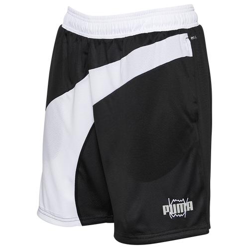 puma プーマ パンツ ファッション ブランド 日本製 取寄 大好評です メンズ BP フレア 7.5 Basketball ショート Puma Black Men's PUMA バスケットボール 7.5