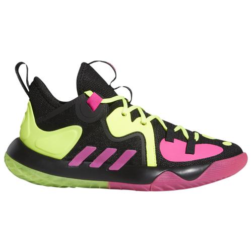 adidas アディダス シューズ ファッション 卸直営 ブランド 取寄 ボーイズ ハーデン ステップバック 2 - グレード Boys Yellow Stepback Harden Blue 信用 School Grade Pink Boys' スクール Shoes