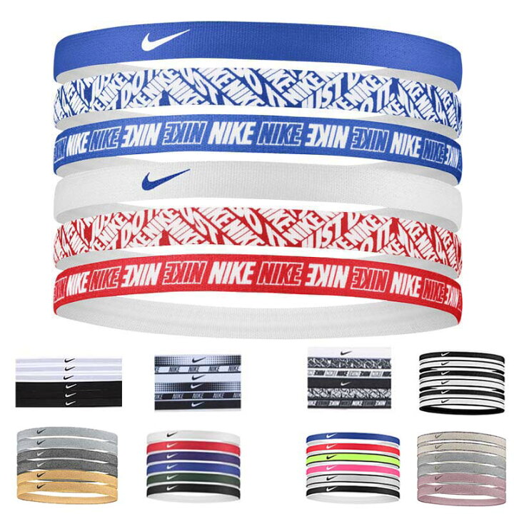 楽天市場 Nike ナイキ 細い ヘアバンド 6本セット メンズ レディース プリンテッド ヘアバンド ヘアゴム ユニセックス 男女兼用 Nike Unisex Printed Headbands Game Royal White Red Black Blue ジェットラグ楽天市場店 楽天市場 Nike ナイキ 細い ヘアバンド 6本セット メンズ レディース プリンテッド ヘアバンド ヘアゴム ユニセックス 男女兼用 Nike Unisex Printed Headbands Game Royal White Red Black Blue ジェットラグ楽天市場店