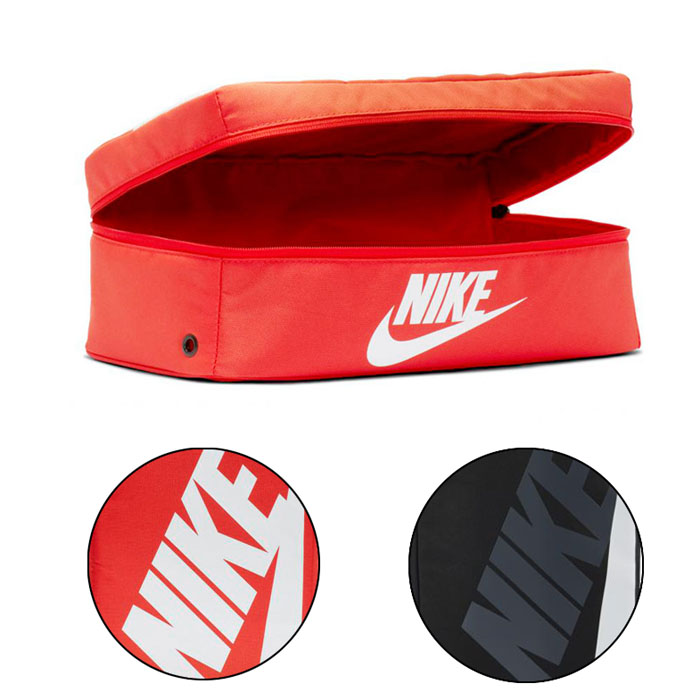 NIKE ナイキ シューズケース ボックス スニーカーケース バッグ シューズケース 靴箱 靴入れ オレンジ ブラック Nike Shoe Box  Bag Orange 送料無料 | ジェットラグ楽天市場店