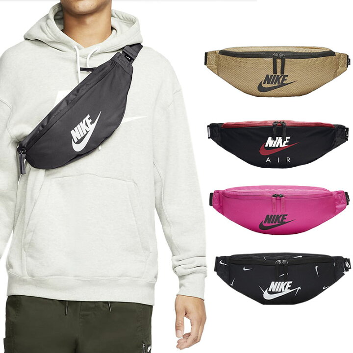 楽天市場】NIKE ナイキ ヒップバッグ ヘリテージ ウエストバッグ ミニ  