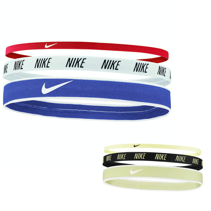 楽天市場 Nike ナイキ メンズ レディース ヘッドバンド ミックス ワイズ ヘアバンド ヘアゴム 3本セット 細い スポーツ ロゴ 汗止め Nike Mixed Width Hairbands 3 Pack 送料無料 ジェットラグ楽天市場店