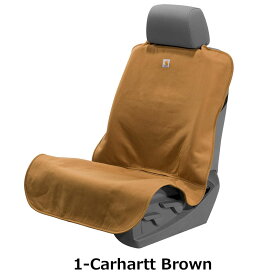 カーハート シートカバー 車 フリーサイズ カーシートカバー 防水 座席 エプロンタイプ 汎用 簡単装着 カー用品 自動車 車用品 ブランド 車内インテリア 汚れ防止 おしゃれ ペット Carhartt Coverall Bucket Seat Protection Seat Cover