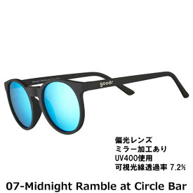 グダー サングラス CG goodr Circle G 偏光レンズ ミラーレンズ UVカット 99% 軽量 サングラス ゴルフ ブランド メンズ レディース UV400 アイウェア メガネ スポーツ ランニング サイクリング 自転車 登山 アウトドア 釣り 旅行 ドライブ 運転用 おしゃれ ギフト 送料無料