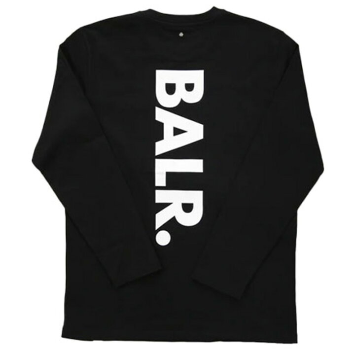 楽天市場】BALR. ボーラー ロンT 長袖Tシャツ メンズ ブラック バック  