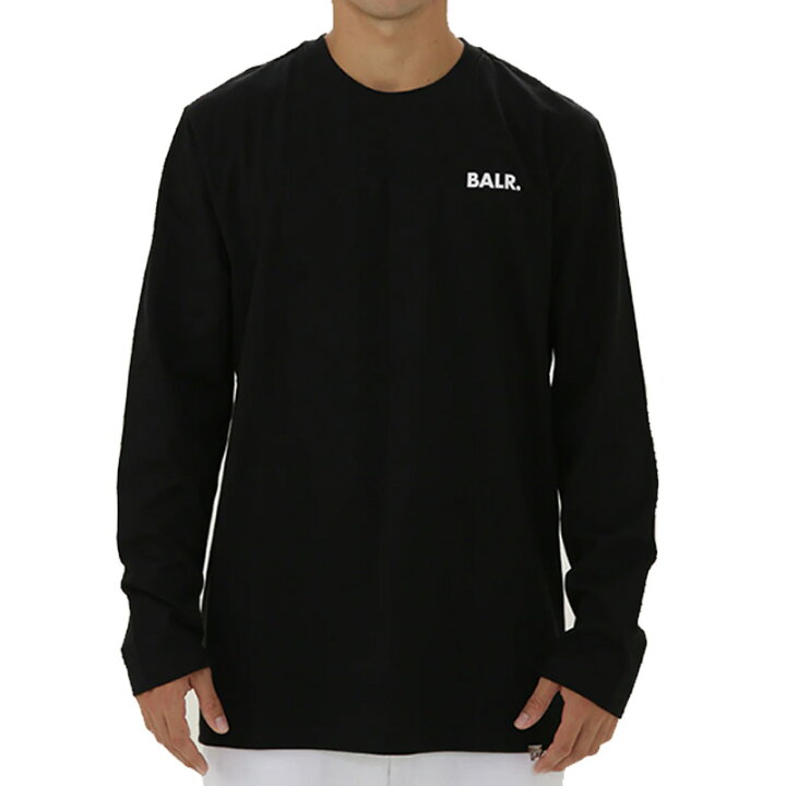 楽天市場】BALR. ボーラー ロンT 長袖Tシャツ メンズ ブラック バック 