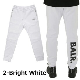 BALR. ボーラー スウェットパンツ メンズ 日本限定 ブラック ホワイト ジョガーパンツ 細め バックプリント ロゴ Qシリーズ スリム クラシック スウェットパンツ JP Q-Series Slim Classic Bl Sweatpants