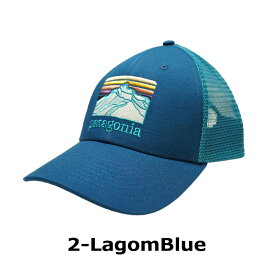 パタゴニア キャップ 帽子 ラインロゴ リッジ ロープロ トラッカーハット 38285 Patagonia Line Logo Ridge LoPro Trucker Hat アウトドア ブランド キャップ 帽子 メンズ レディース 送料無料