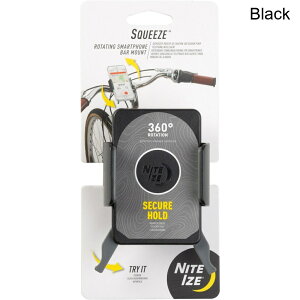 (���) �i�C�g�A�C�Y �X�N�C�[�Y��]�X�}�[�g�t�H���o�[ �}�E���g nite ize Squeeze Rotating Smartphone Bar Mount