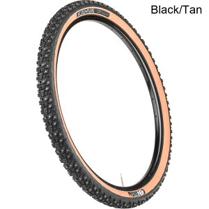 (���) 45nrth �J�t�A�X�^�f�b�h�^�C�� - �u���b�N/�^�� - 60tpi 45nrth Kahva Studded Tire - Black/Tan - 60 tpi