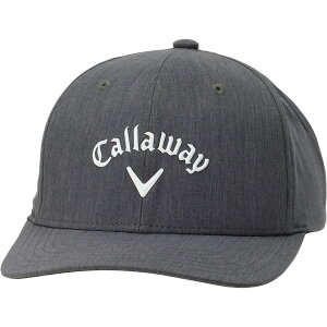 (���) �L�����E�F�C�S���t �v���N�e�B�X �O���[�� �x�[�X�{�[�� �L���b�v Callaway Golf Practice Green Baseball Cap Black Heather